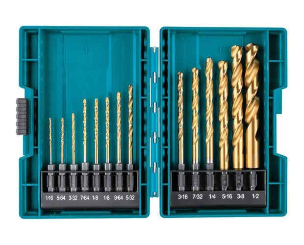 Набор 6-гранных импульсных сверл (HEX) 14 шт 1.6-12.7 мм