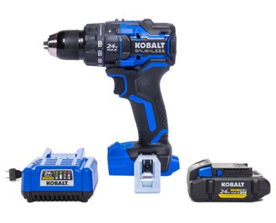 Дриль-шурупокрут безщітковий 135 нм 24V (1 x 4.0 Аг) Kobalt 1518740 (комплект)
