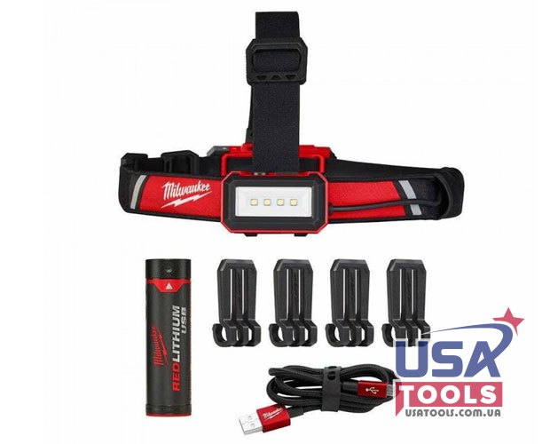 Преміум налобний ліхтар 2nd Gen з USB 3.0 TRUEVIEW™ 600 lm Milwaukee 2115-21