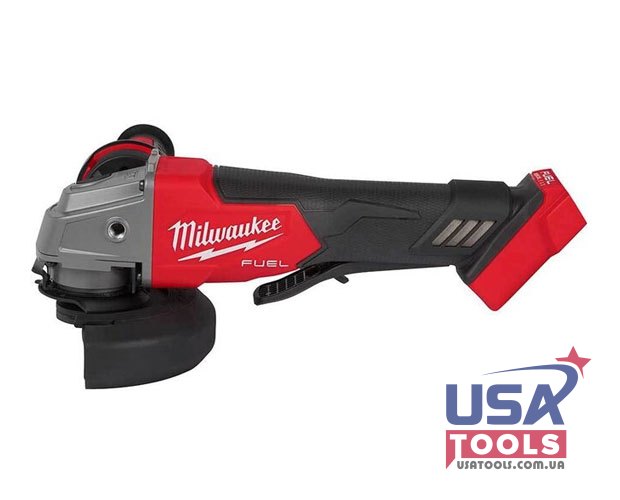 Безщіткова кутова шліфмашина з кнопкою-педаллю 1000W OUT 1/2" Fuel Milwaukee 2880-20 (без акб)
