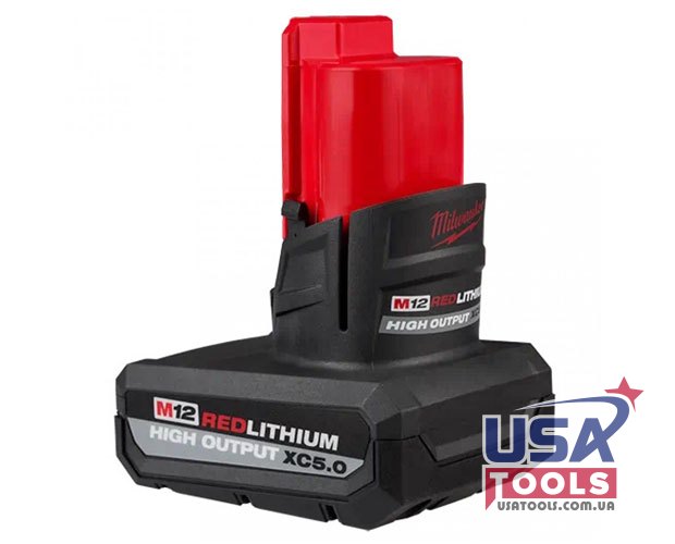 Аккумулятор High Output M12 на 5.0 А/ч Milwaukee 48-11-2450
