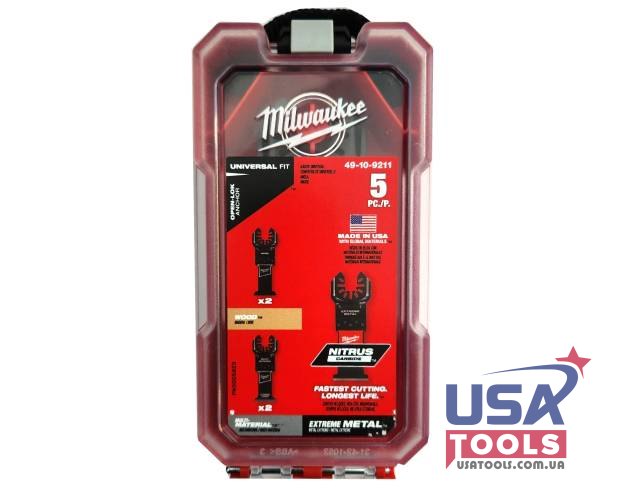 Набір з 5 різних полотен для реноватора в кейсі Milwaukee 49-10-9211_new2