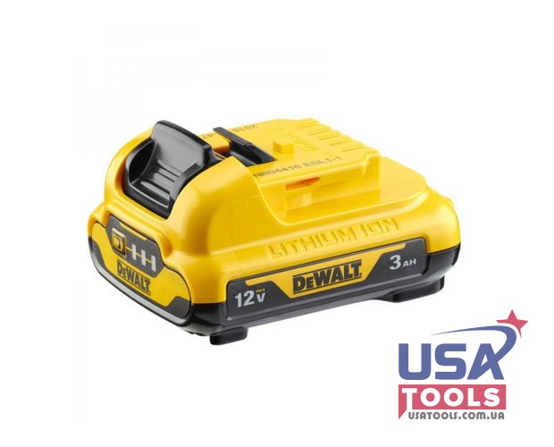 Аккумулятор 10.8/12В на 3.0 А/ч DeWALT DCB124