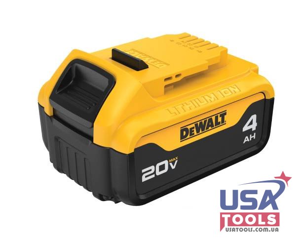 Аккумулятор 18/20В на 4.0 А/ч DeWALT DCB204