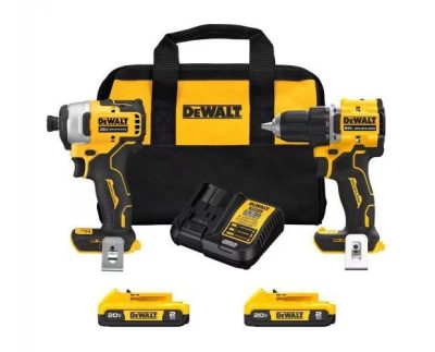 Набір безщіткових шурупокрутів 18/20В 2 x 2.0 Аг Li Atomic DeWALT DCK225D2