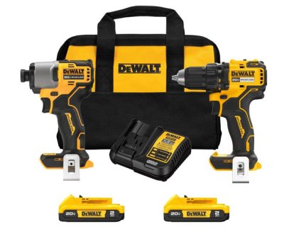 Набір шурупокрутів компактних безщіткових (2 x 2.0 А/г) 18/20В Li DeWALT DCK227D2 (комплект)