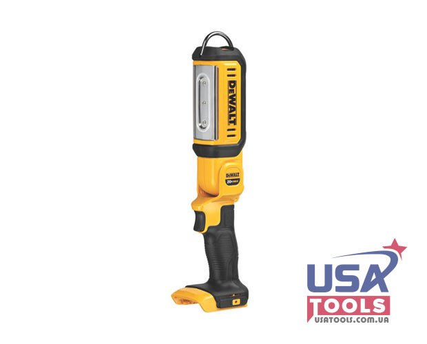 Фонарь с поворотной головой и подвесной крепью 2nd Gen 300/1000 лм LED 18/20В Li DeWALT DCL050 (без акб)