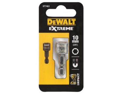 Ударна магнітна гайкова головка на 10 мм DeWALT DT7463