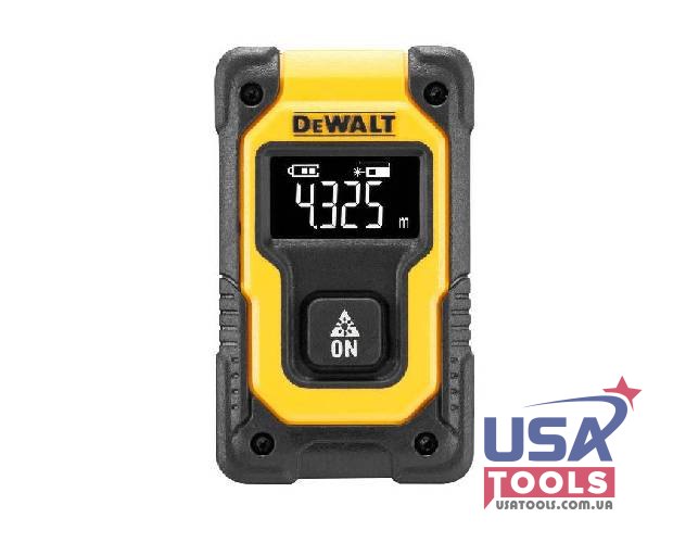 Ультра-компактный лазерный дальномер 17 м DeWALT DW055PL (Micro-USB)