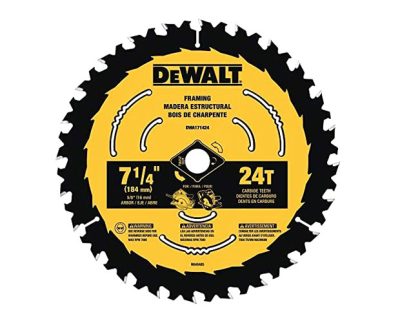 Пиляльний диск 184/16 мм (7 1/4") на 24 зуба для швидкого різу по дереву DeWALT DWA171424