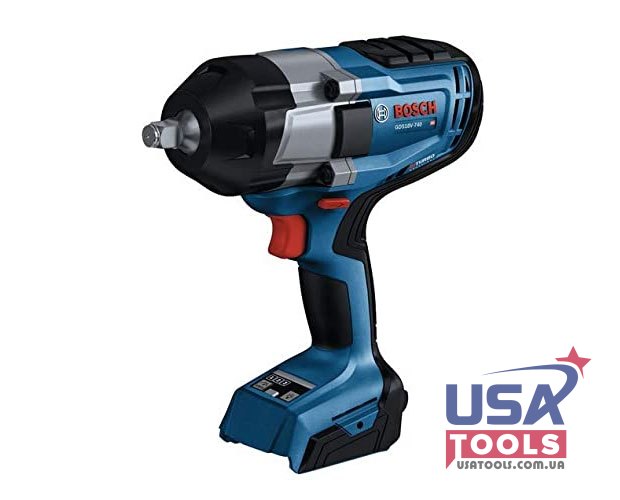 Гайкокрут 3-скоростной 1000/1600 нм бесщеточный 1/2" 18В Li Bosch GDS18V-740N (каркас)