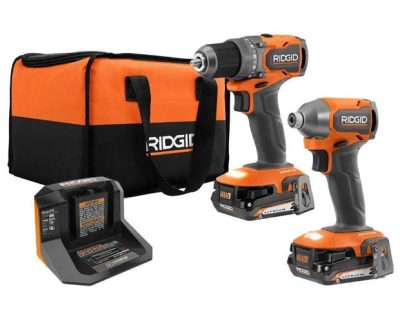 Набір шурупокрутів безщіткових (2 х 2.0 Аг) 18В Li Ridgid/AEG R97801 (комплект)